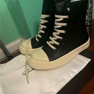Rick owens DRKSHDW black sneakers